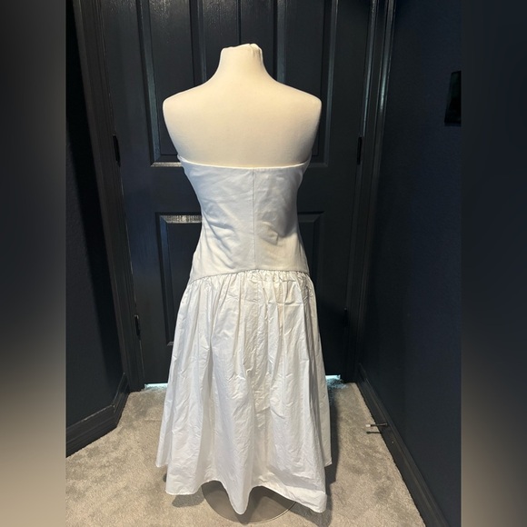 Sophie Rue Cream Strapless Ruched Sundress - Picture 4 of 4